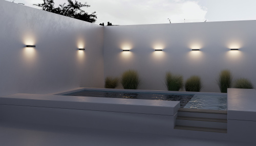 Уличный настенный светильник Outdoor O428WL-L20GF3K фото 15